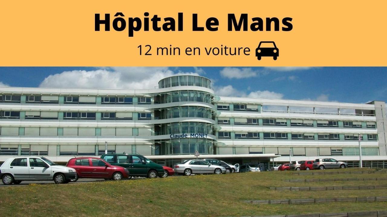 Le Mans - Au Calme - Stationnement Facile - Proche Centre Ville Et Gare Exteriér fotografie